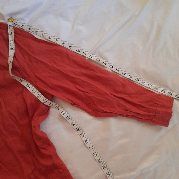 ● TAHARI | 100% Linen tunic blouse 1x - Picture 11 of 16